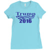 trump for president 2016 Ladies Fitted T-Shirt