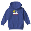 double trouble rocket ride Youth Hoodie