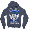 navy veteran 2 Zipper Hoodie