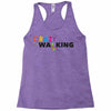 crazy for walking Racerback Tank
