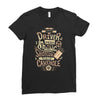 driver picks the music Ladies Fitted T-Shirt