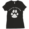 paw pun for pet lovers Ladies Fitted T-Shirt