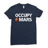 occupy mars Ladies Fitted T-Shirt