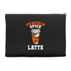 pumpkin spice latte Accessory Pouches
