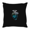 nature heart Throw Pillow