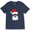schnauzer dog V-Neck Tee