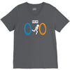 portal bathroom parody video game V-Neck Tee