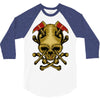 skull axe 3/4 Sleeve Shirt