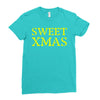 sweet xmas Ladies Fitted T-Shirt