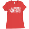 stand back i'm going try science Ladies Fitted T-Shirt