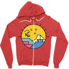 Sun Skate Zipper Hoodie
