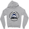 Mountain Triangle Zipper Hoodie