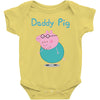 peppa pig  daddy pig Baby Bodysuit