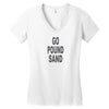 go pound sang V-neck tee
