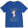 UNICORNS ARE BORN IN AUGUST V-Neck Tee