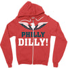 Philly Dilly Zipper Hoodie