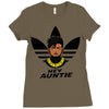 hey auntie killmonger Ladies Fitted T-Shirt