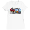 red ant Ladies Fitted T-Shirt