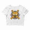 deco gasmask Crop Top
