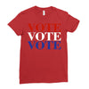 Vote Vote Vote America Ladies Fitted T-Shirt