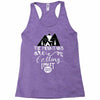 The Mountains Are Calling, I Must Go Racerback Tank