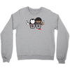 pulp fiction cartoon ideal birthday present or gift Crewneck Sweatshirt