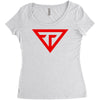 Tank Deji Women's Triblend Scoop T-shirt