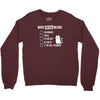 meow meaning Crewneck Sweatshirt