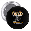 I'm A Nice Biker Grandpa So If I'm An Asshole To You You Need To Ask Y Pin-back button