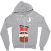 christmas chimney Zipper Hoodie