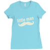 little man Ladies Fitted T-Shirt