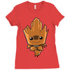 we are groot!! Ladies Fitted T-Shirt