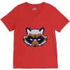 racoon V-Neck Tee