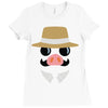 minimal porco Ladies Fitted T-Shirt