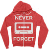 retro and vintage cassette humor Zipper Hoodie
