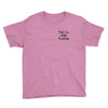 kale'em with kindness pocket Youth Tee