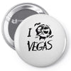 i (fear) vegas Pin-back button