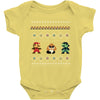 super mario chistmas Baby Bodysuit