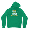 to protect and serve the rich Unisex Hoodie