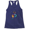jake paul colorful Racerback Tank