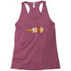 quadruple dip towe Racerback Tank