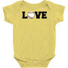 love baseball Baby Onesie