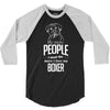 The More People I Meet The More I Love My Boxer Gifts 3/4 Sleeve Shirt
