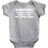 should've bought a funnier Baby Onesie