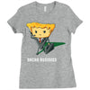 what's in his briefqueso Ladies Fitted T-Shirt