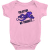 octopi my thoughts Baby Onesie