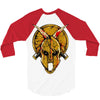 skull spartan 3/4 Sleeve Shirt