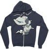 number 208! Zipper Hoodie