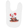 happy halloween clown Baby Bibs