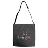 smoking kills Adjustable Strap Totes